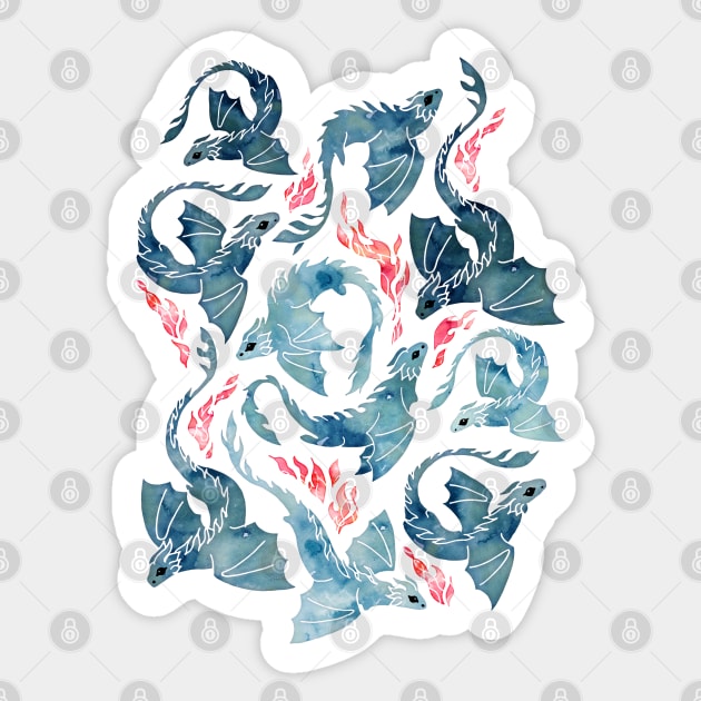 Dragon fire Sticker by adenaJ